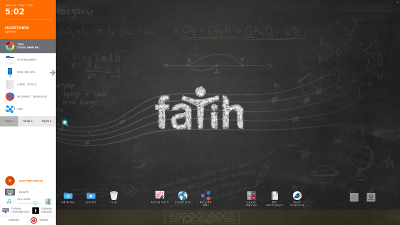 Pardus Etkileşimli tahtada